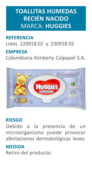 Toallitas húmedas para bebés recien nacidos Huggies