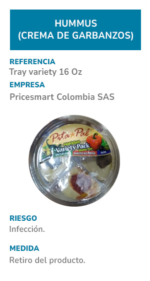 Hummus Tray Variety PriceSmart